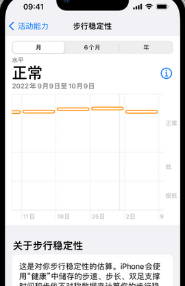 泸西iPhone手机维修如何在iPhone开启'步行稳定性通知'